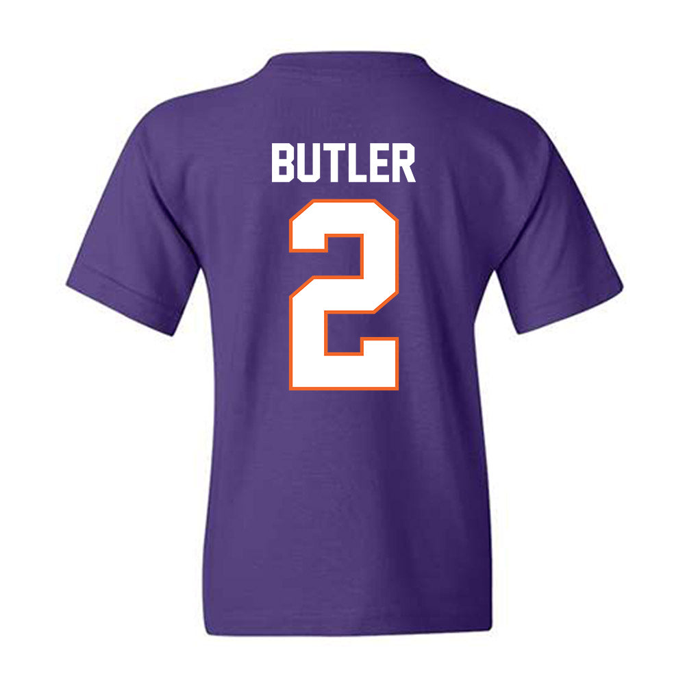 Clemson - NCAA Women's Basketball : Jakerra Butler - Classic Shersey Youth T-Shirt-1