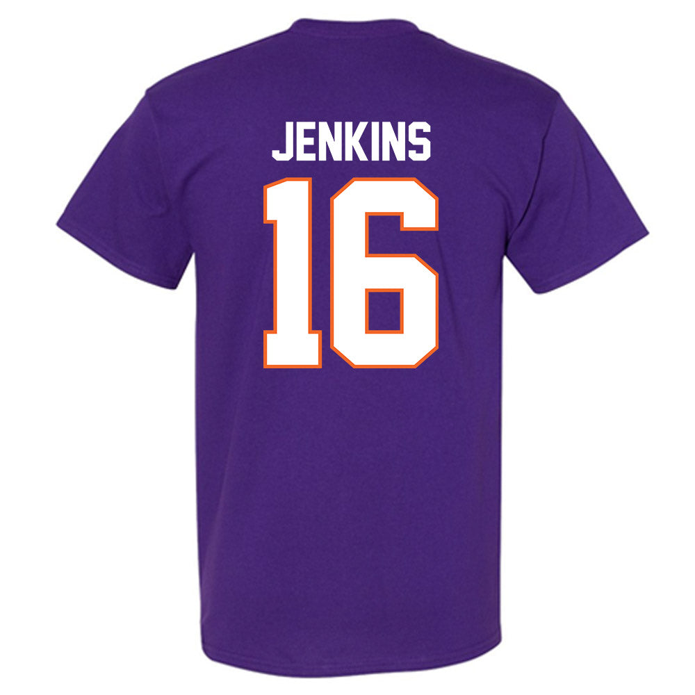 Clemson - NCAA Women's Soccer : Jolie Jenkins - Classic Shersey T-Shirt-1