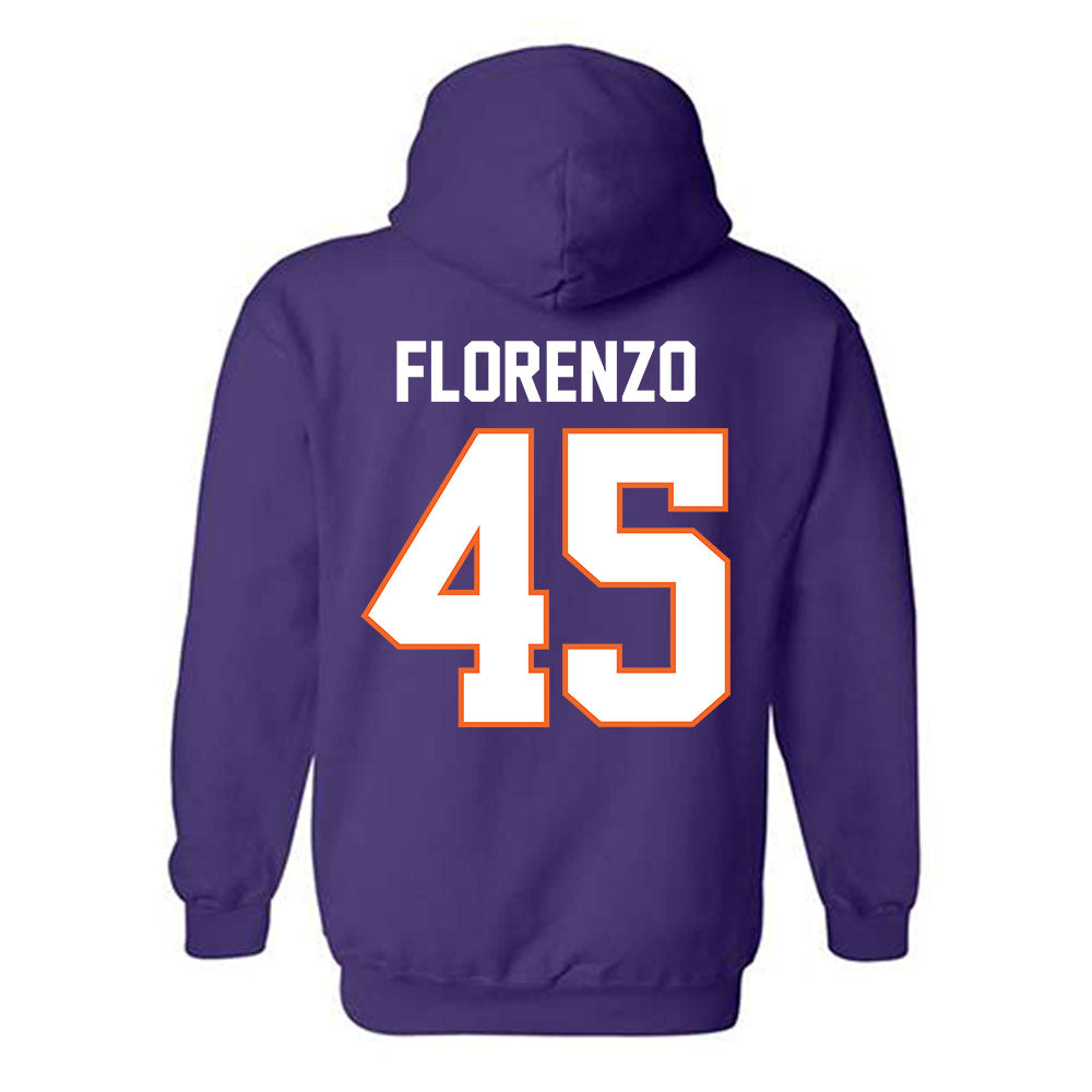 Clemson - NCAA Football : Philip Florenzo - Classic Shersey Hooded Sweatshirt-1
