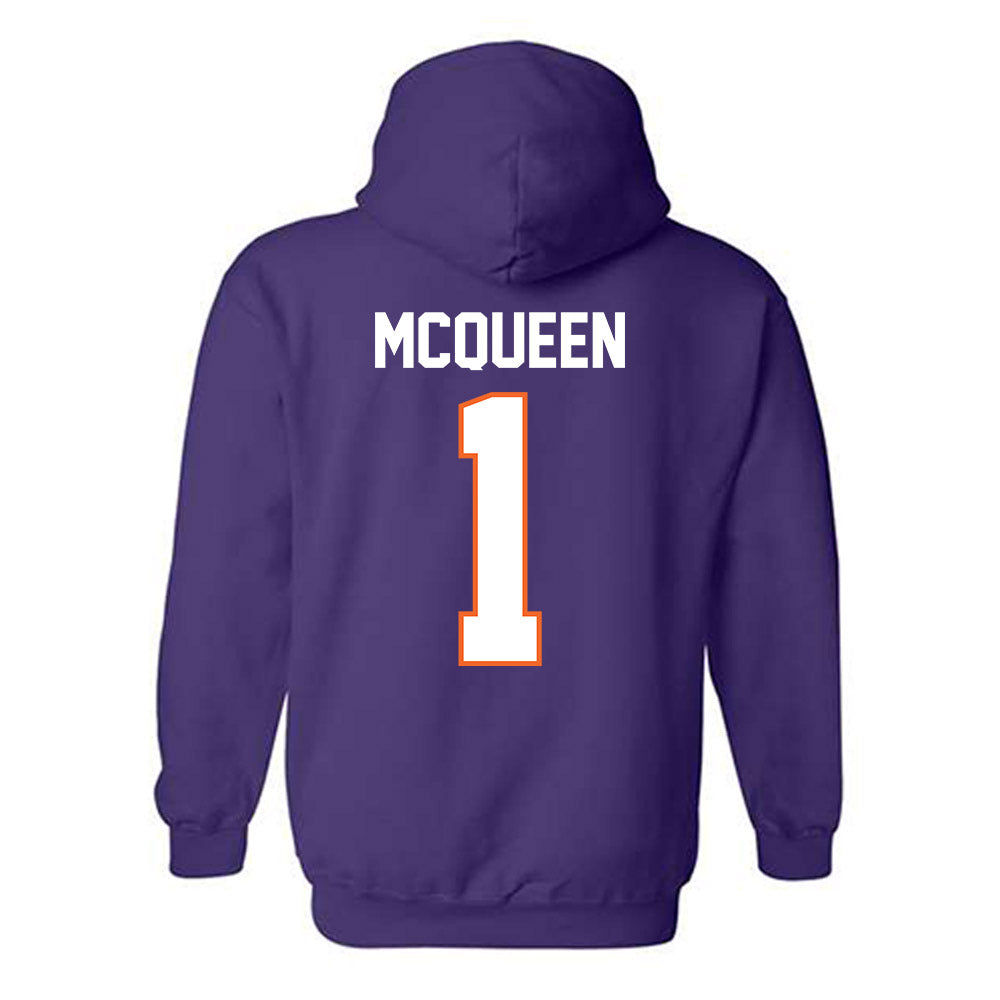 Clemson - NCAA Women's Basketball : Loyal McQueen - Classic Shersey Hooded Sweatshirt