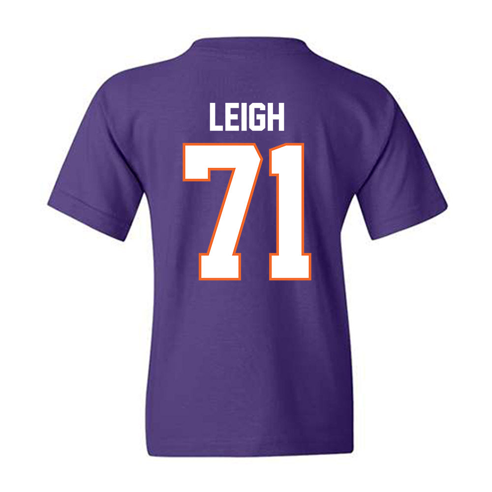 Clemson - NCAA Football : Tristan Leigh - Classic Shersey Youth T-Shirt-1