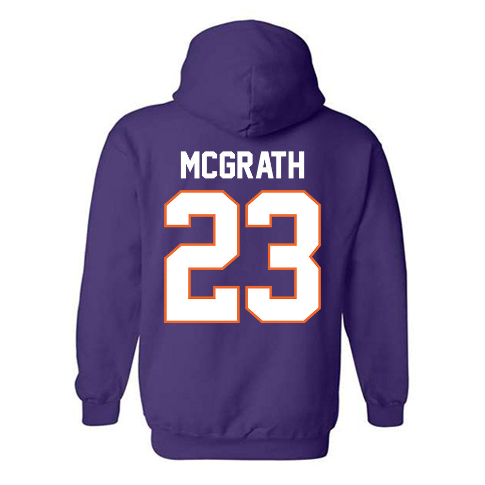 Clemson - NCAA Women's Volleyball : Mia McGrath - Classic Shersey Hooded Sweatshirt