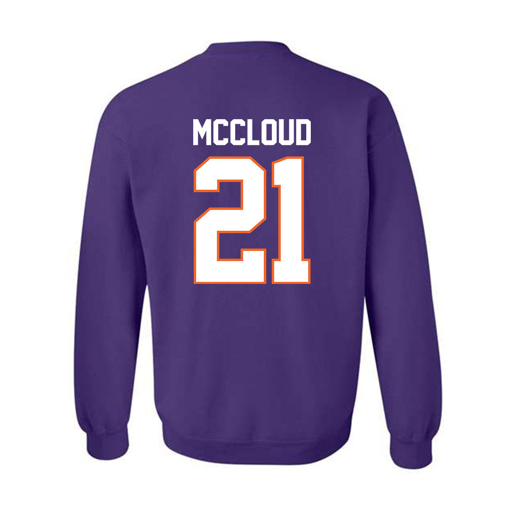 Clemson - NCAA Football : Kobe McCloud - Classic Shersey Crewneck Sweatshirt-1