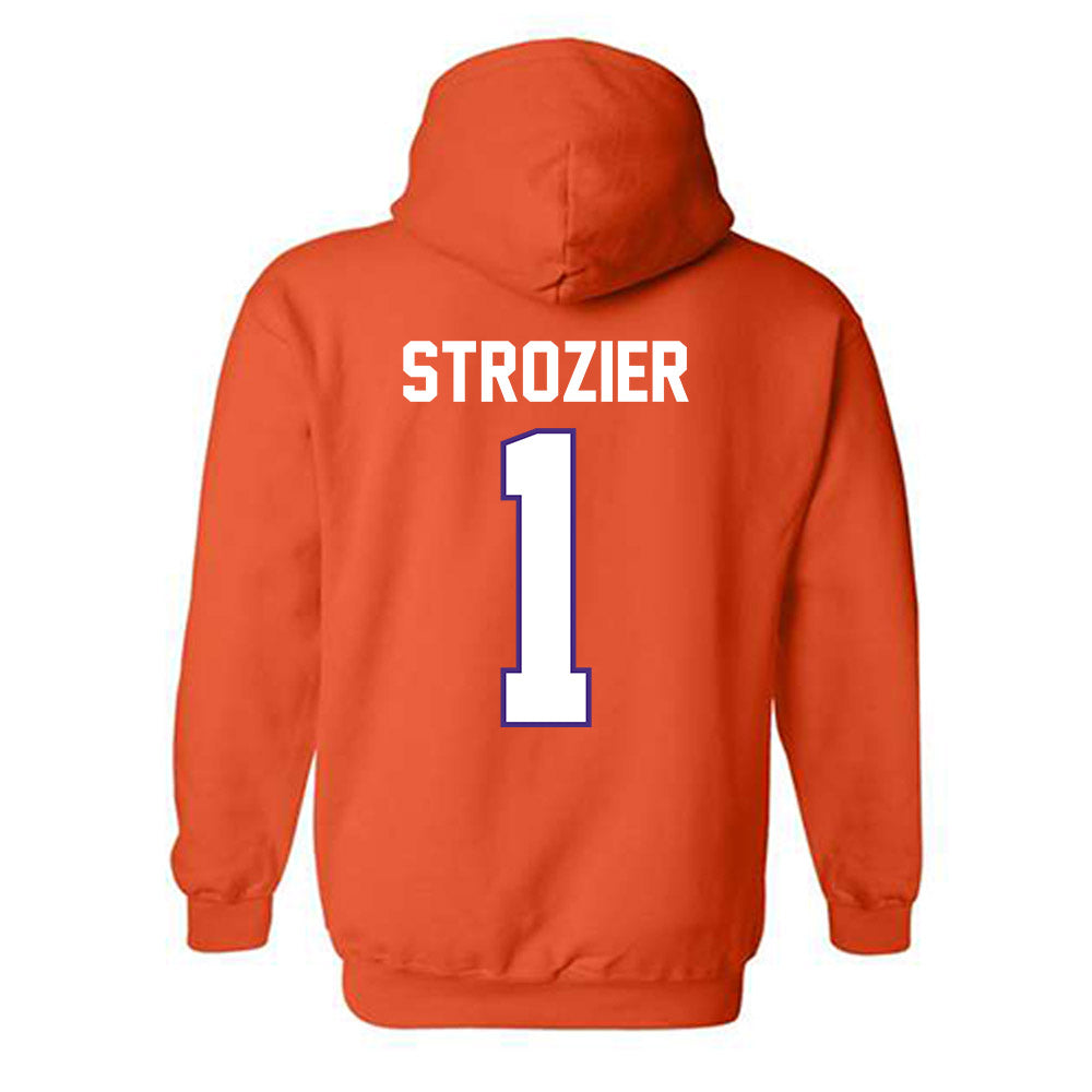 Clemson - NCAA Football : Branden Strozier - Classic Shersey Hooded Sweatshirt-1