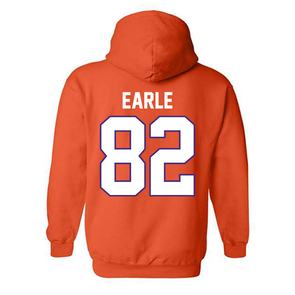 Clemson - NCAA Football : Sam Earle - Classic Shersey Hooded Sweatshirt-1