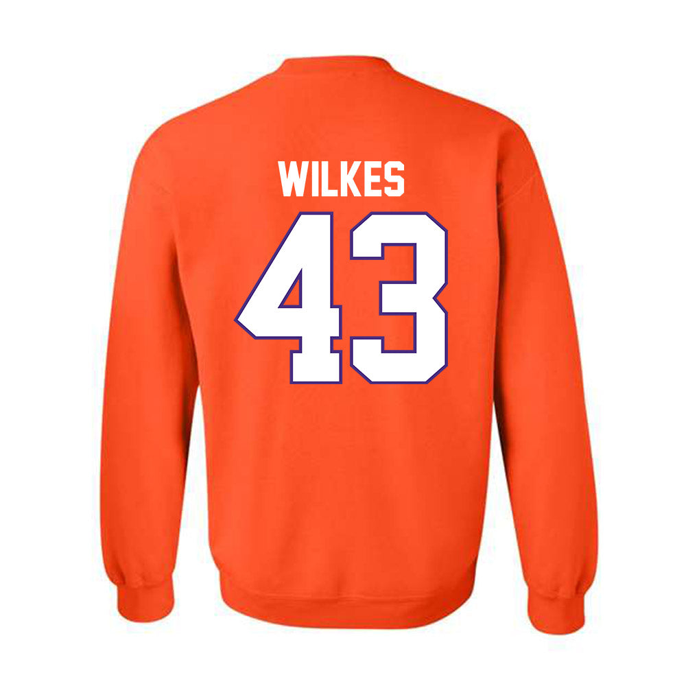 Clemson - NCAA Football : Billy Wilkes - Classic Shersey Crewneck Sweatshirt-1