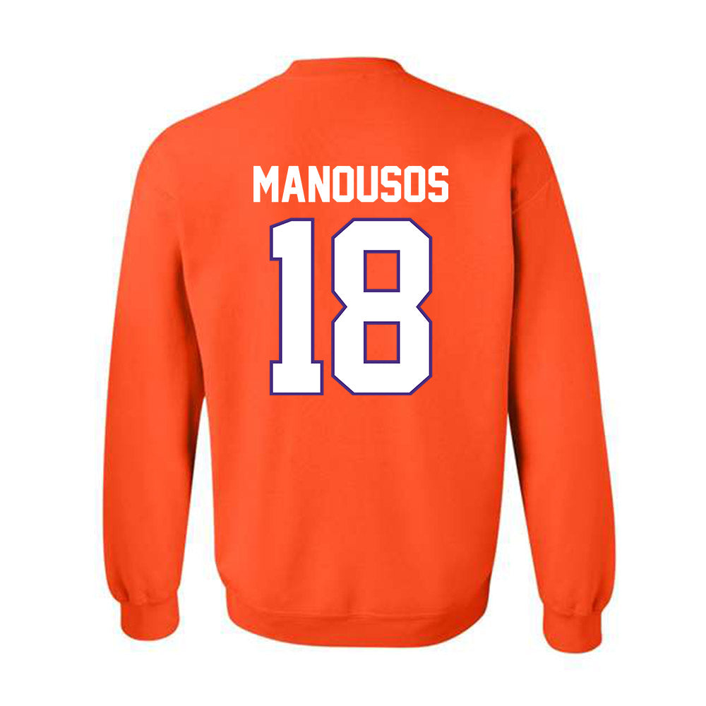 Clemson - NCAA Women's Soccer : Maria Manousos - Classic Shersey Crewneck Sweatshirt-1