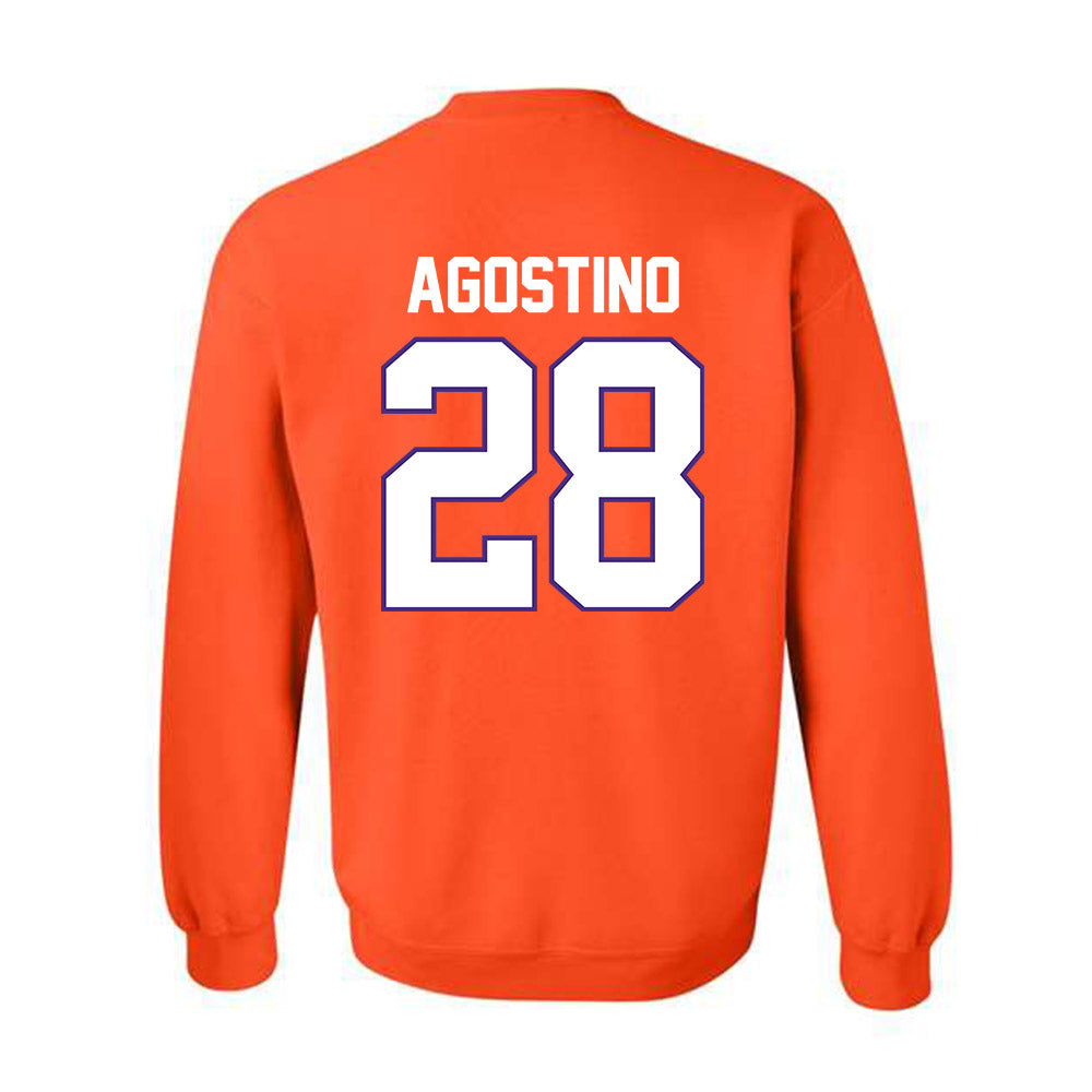 Clemson - NCAA Women's Lacrosse : Summer Agostino - Classic Shersey Crewneck Sweatshirt-1