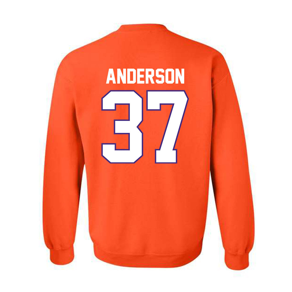 Clemson - NCAA Football : Logan Anderson - Classic Shersey Crewneck Sweatshirt-1
