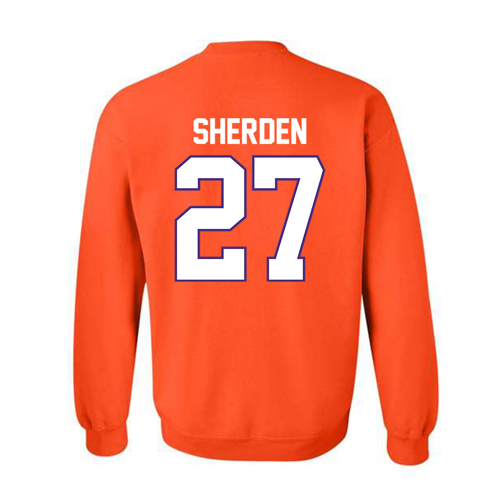 Clemson - NCAA Women's Soccer : Erin Sherden - Classic Shersey Crewneck Sweatshirt-1