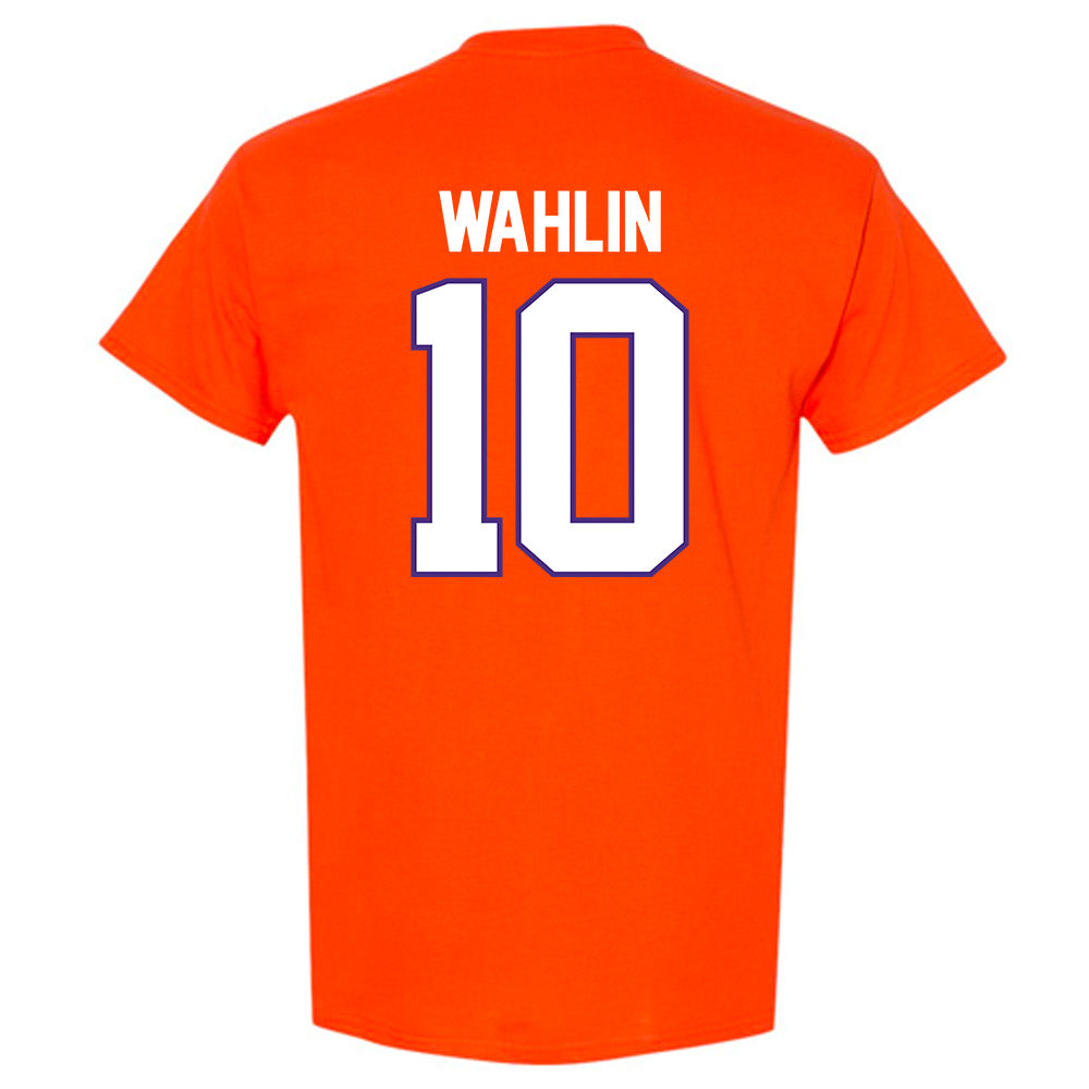 Clemson - NCAA Men's Basketball : Jake Wahlin - Classic Shersey T-Shirt-1