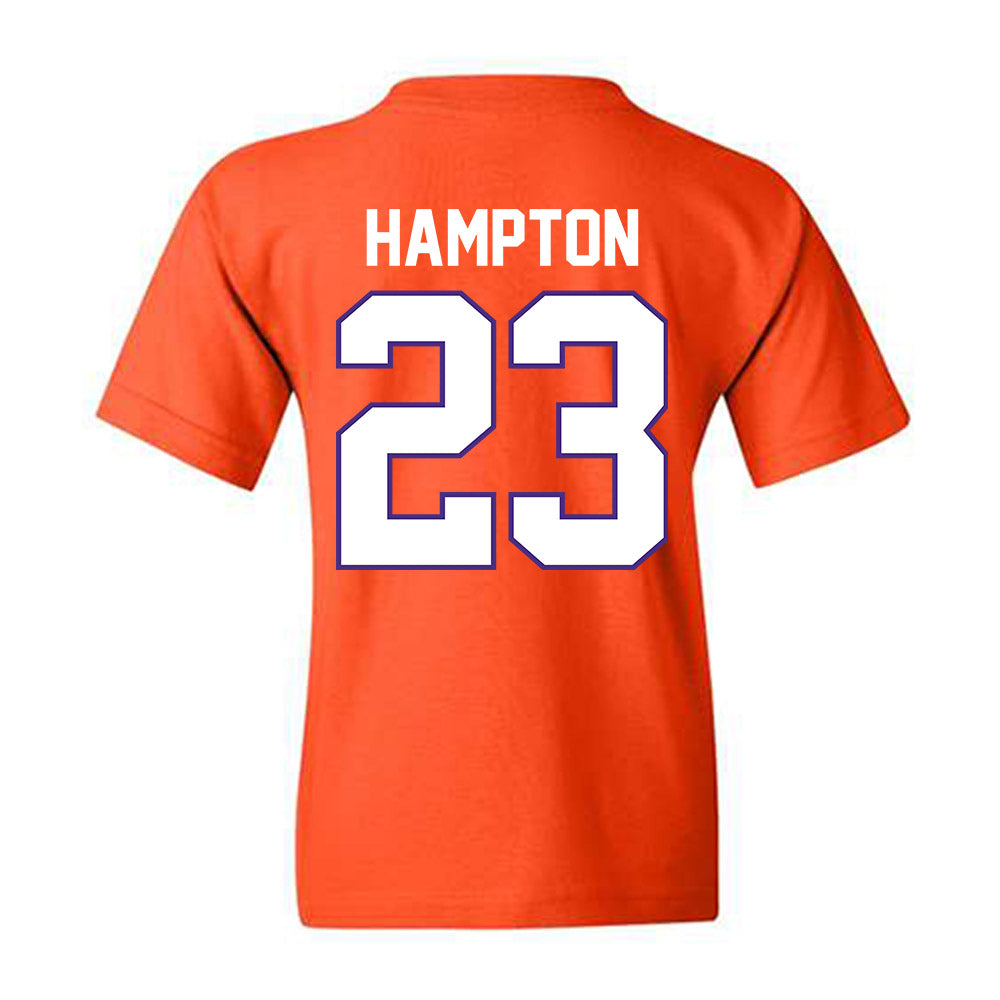 Clemson - NCAA Football : Ashton Hampton - Classic Shersey Youth T-Shirt-1