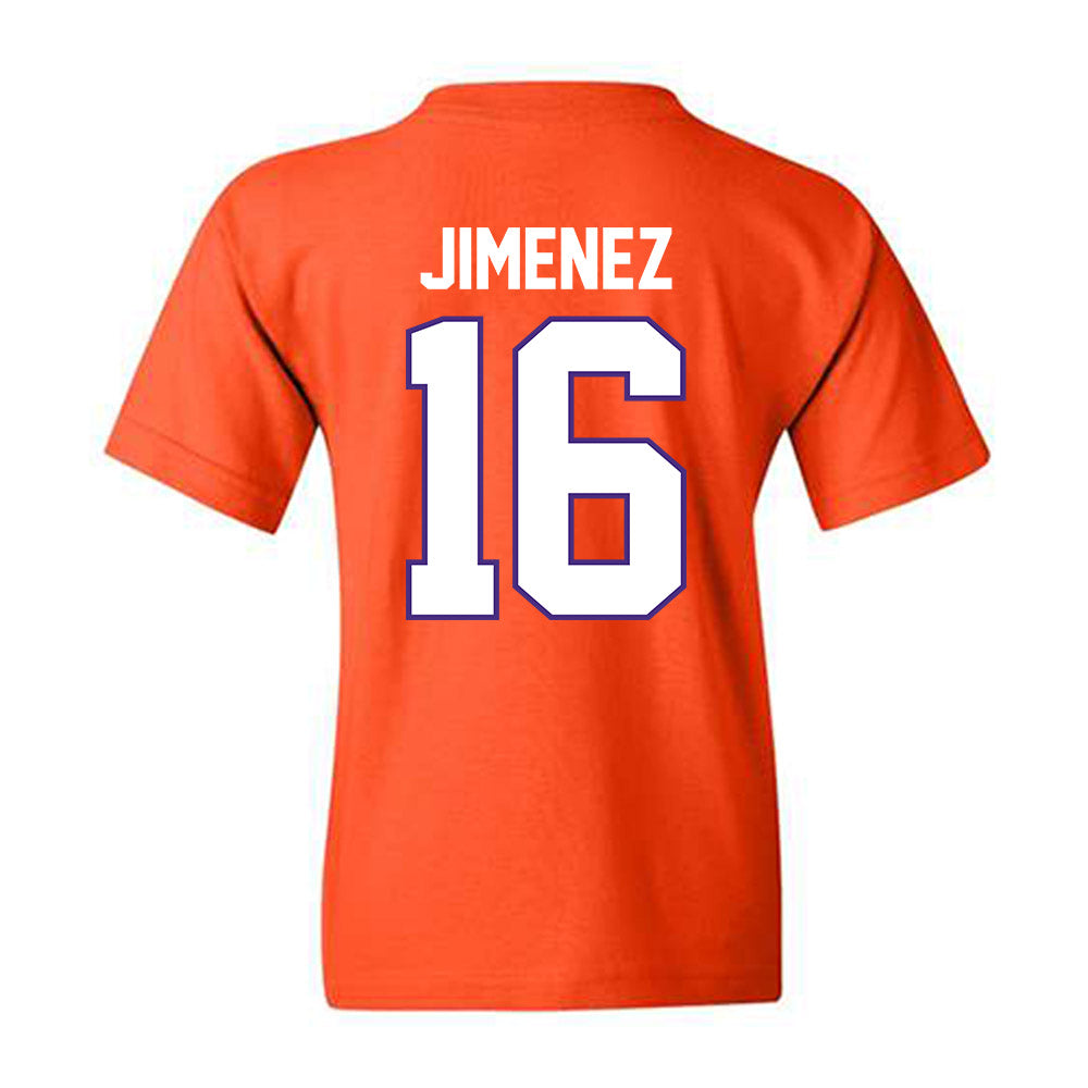 Clemson - NCAA Men's Soccer : Mason Jimenez - Classic Shersey Youth T-Shirt-1
