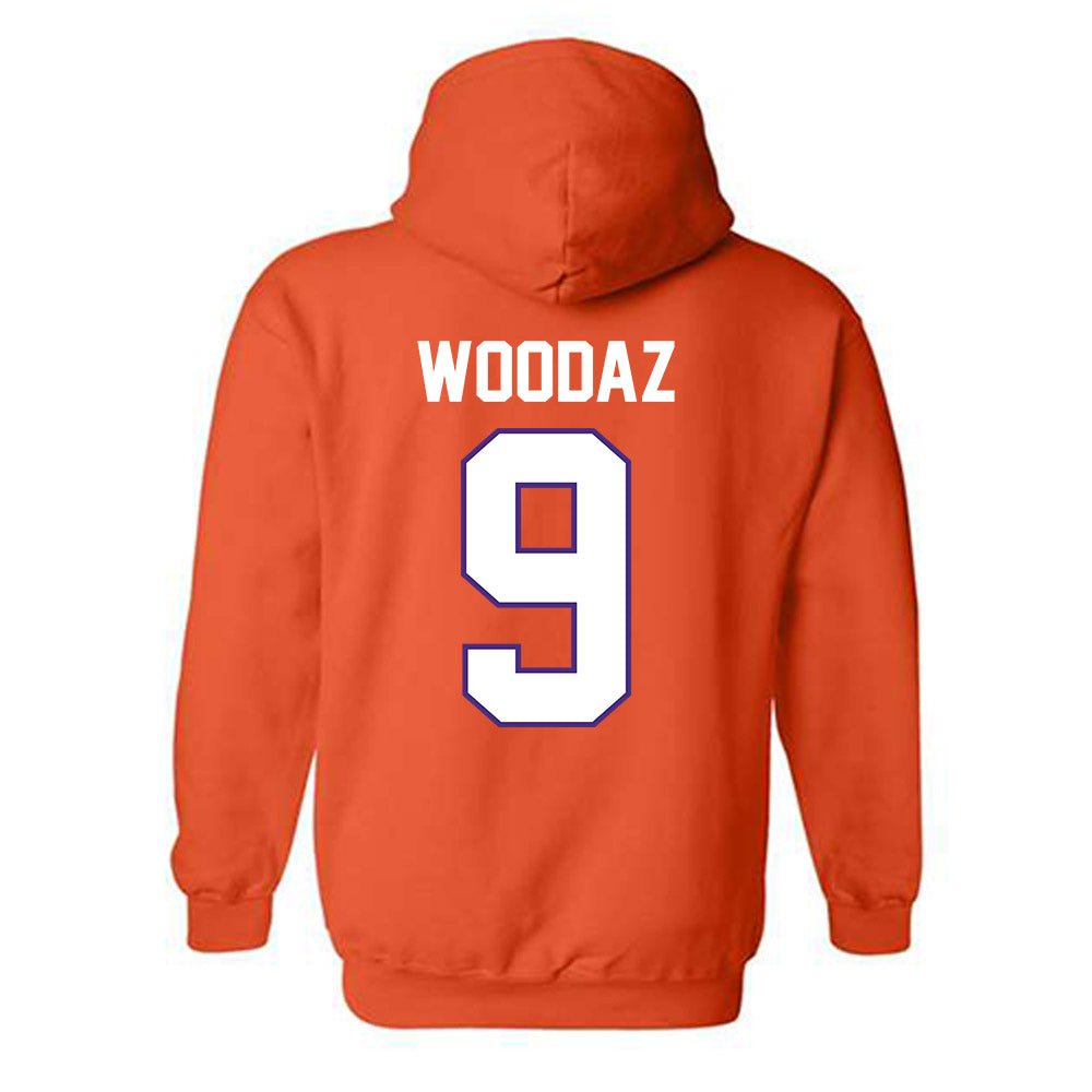 Clemson - NCAA Football : Drew Woodaz - Classic Shersey Hooded Sweatshirt-1