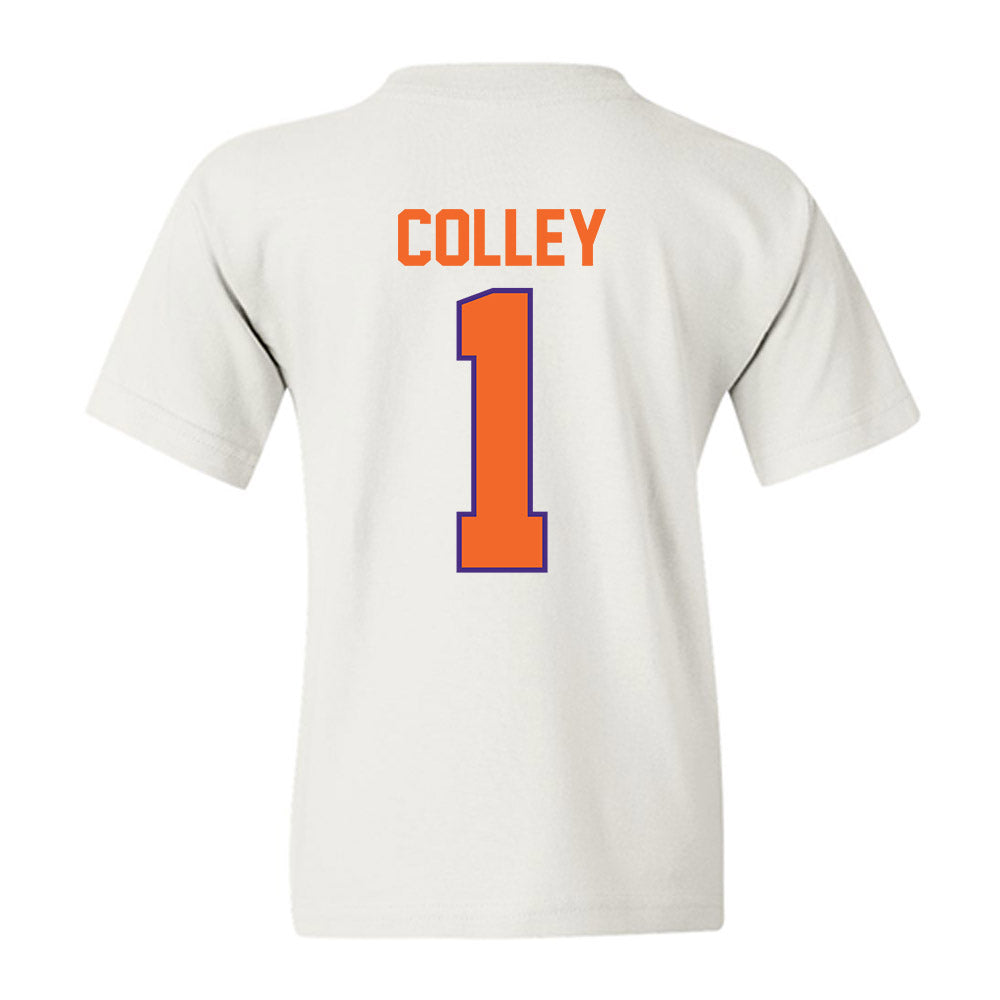 Clemson - NCAA Women's Volleyball : Caroline Colley - Classic Shersey Youth T-Shirt-1