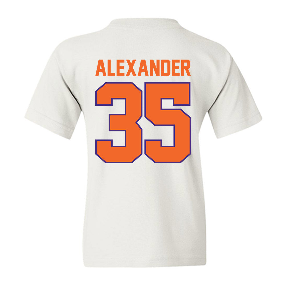 Clemson - NCAA Football : Jeremiah Alexander - Classic Shersey Youth T-Shirt-1