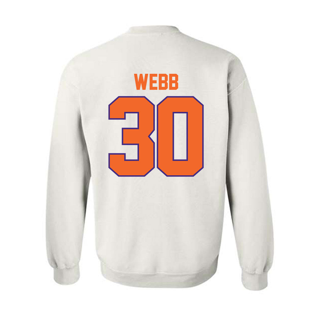 Clemson - NCAA Football : Kylen Webb - Classic Shersey Crewneck Sweatshirt-1
