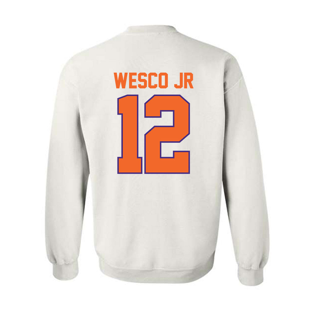 Clemson - NCAA Football : Bryant Wesco Jr - Classic Shersey Crewneck Sweatshirt