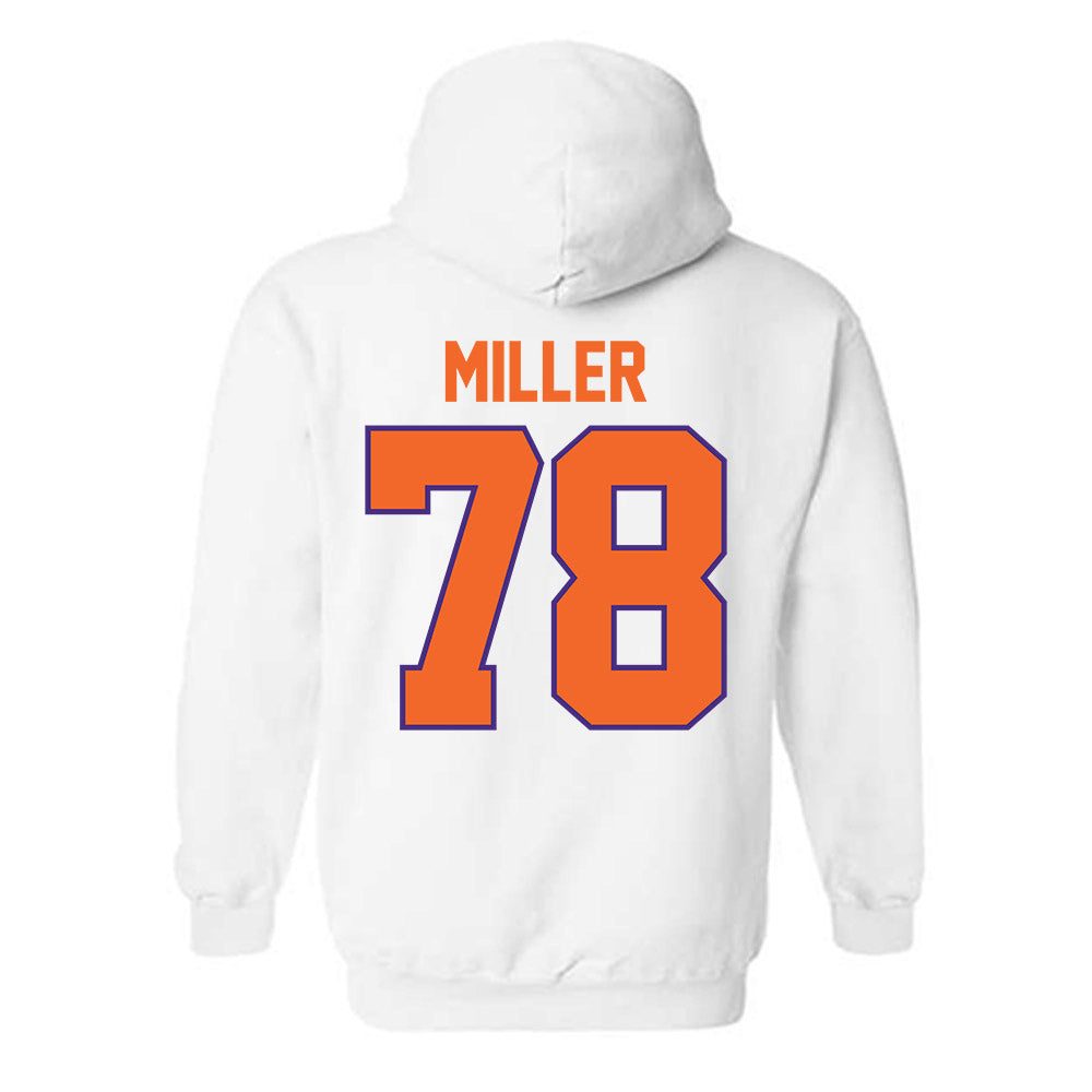 Clemson - NCAA Football : Blake Miller - Classic Shersey Hooded Sweatshirt-1