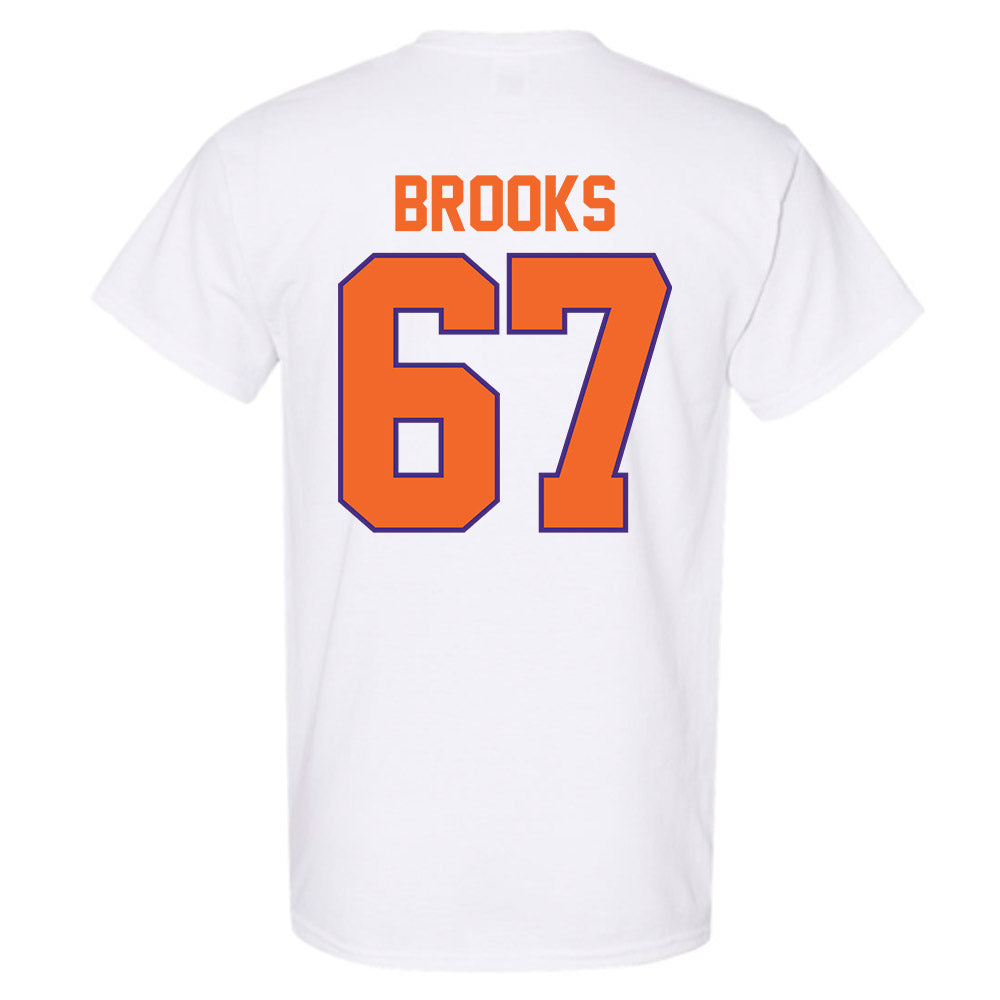 Clemson - NCAA Football : Nathan Brooks - Classic Shersey T-Shirt-1