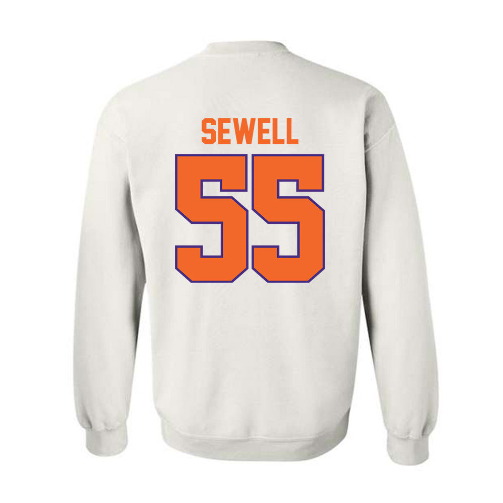 Clemson - NCAA Football : Harris Sewell - Classic Shersey Crewneck Sweatshirt-1