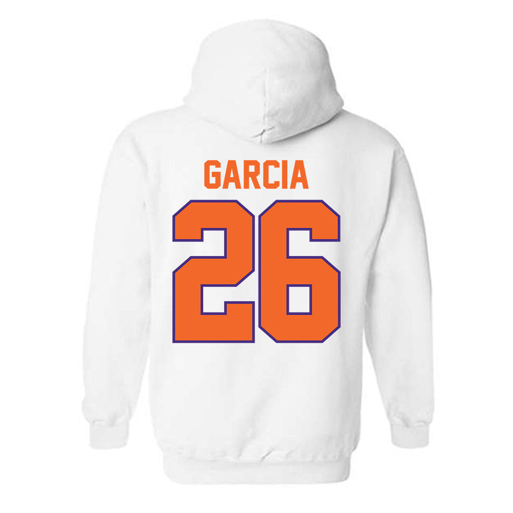 Clemson - NCAA Men's Soccer : Marco Garcia - Classic Shersey Hooded Sweatshirt