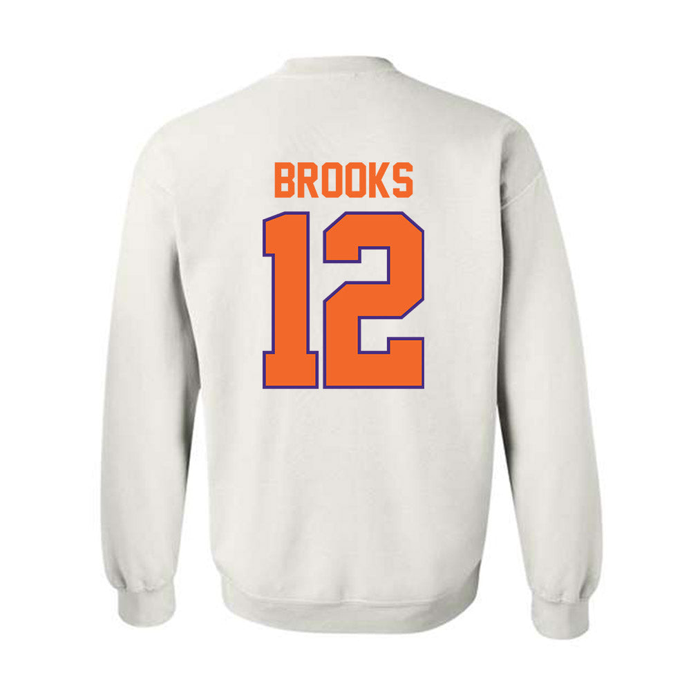 Clemson - NCAA Women's Soccer : Natalie Brooks - Classic Shersey Crewneck Sweatshirt-1