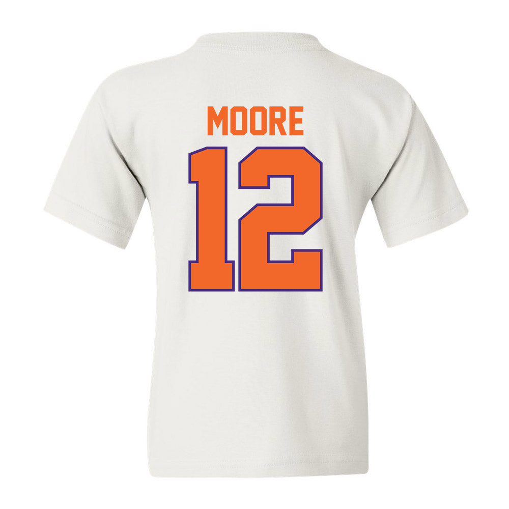 Clemson - NCAA Women's Basketball : Mia Moore - Classic Shersey Youth T-Shirt