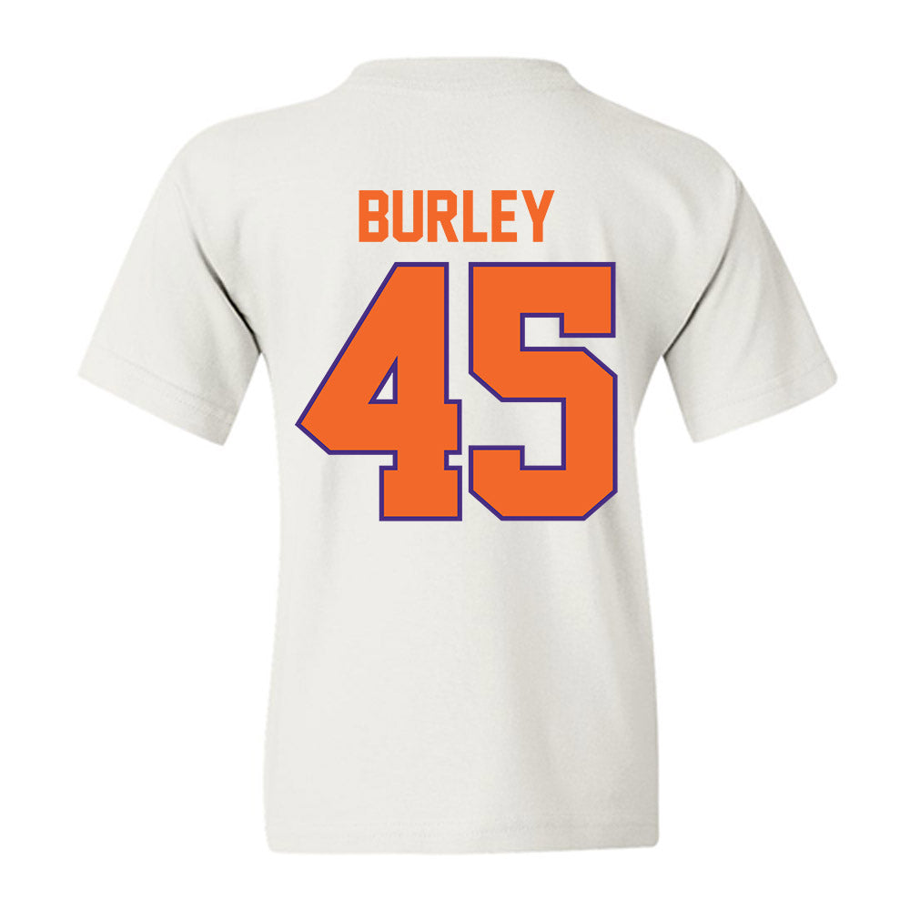 Clemson - NCAA Football : Vic Burley - Classic Shersey Youth T-Shirt-1