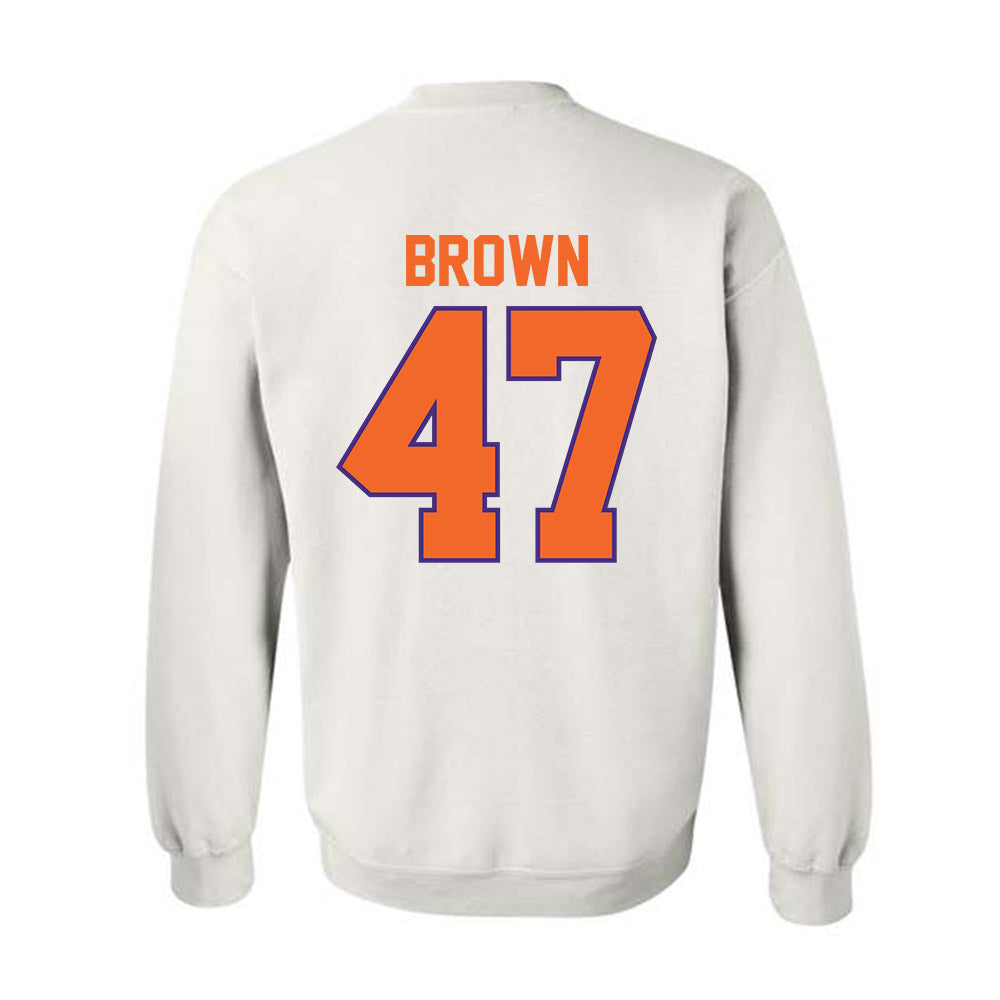 Clemson - NCAA Football : Sammy Brown - Classic Shersey Crewneck Sweatshirt