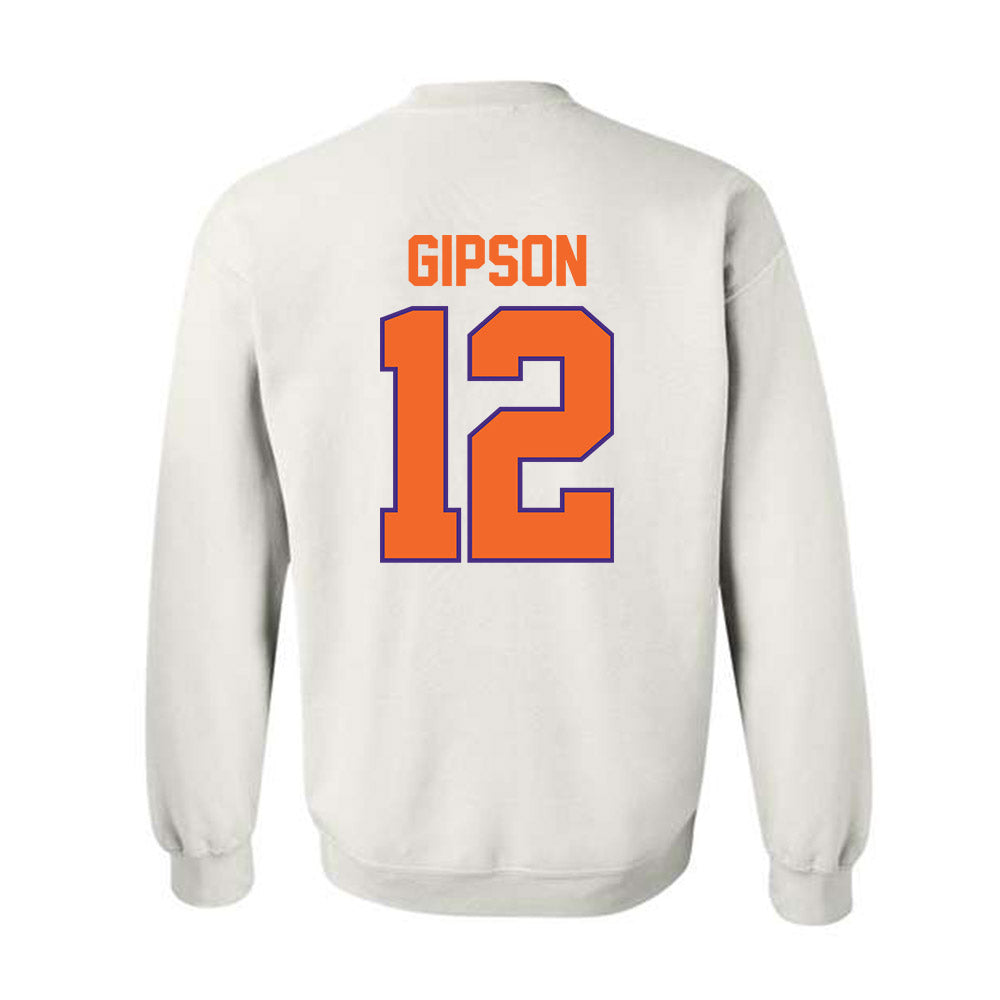 Clemson - NCAA Football : Corian Gipson - Classic Shersey Crewneck Sweatshirt-1