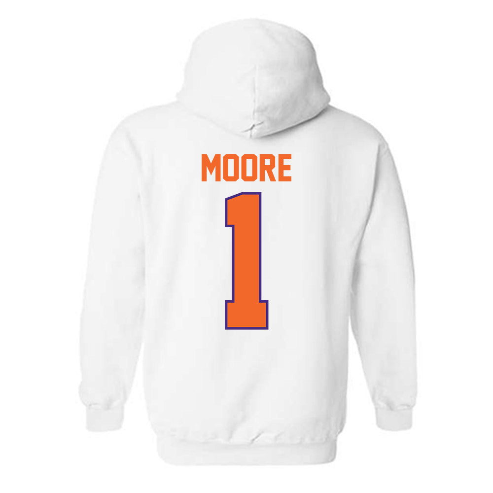 Clemson - NCAA Football : T.J. Moore - Classic Shersey Hooded Sweatshirt-1