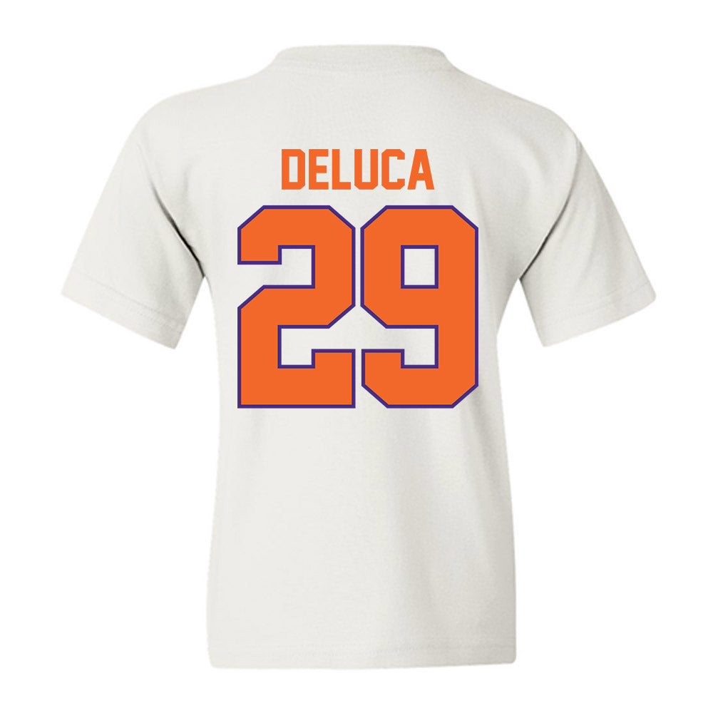 Clemson - NCAA Women's Lacrosse : Tessa DeLuca - Classic Shersey Youth T-Shirt-1