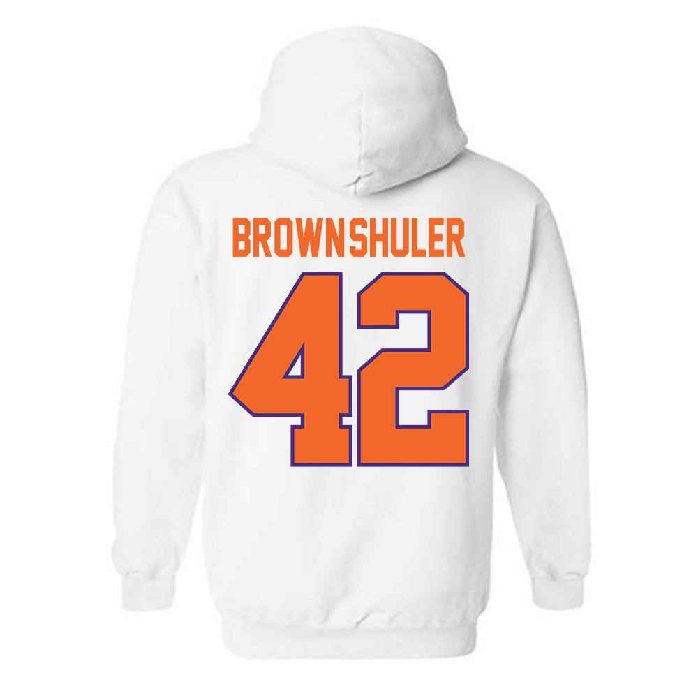 Clemson - NCAA Football : Hevin Brown-Shuler - Classic Shersey Hooded Sweatshirt-1