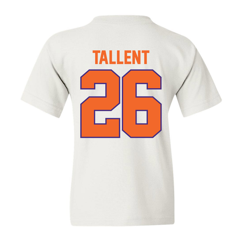 Clemson - NCAA Baseball : Casey Tallent - Classic Shersey Youth T-Shirt