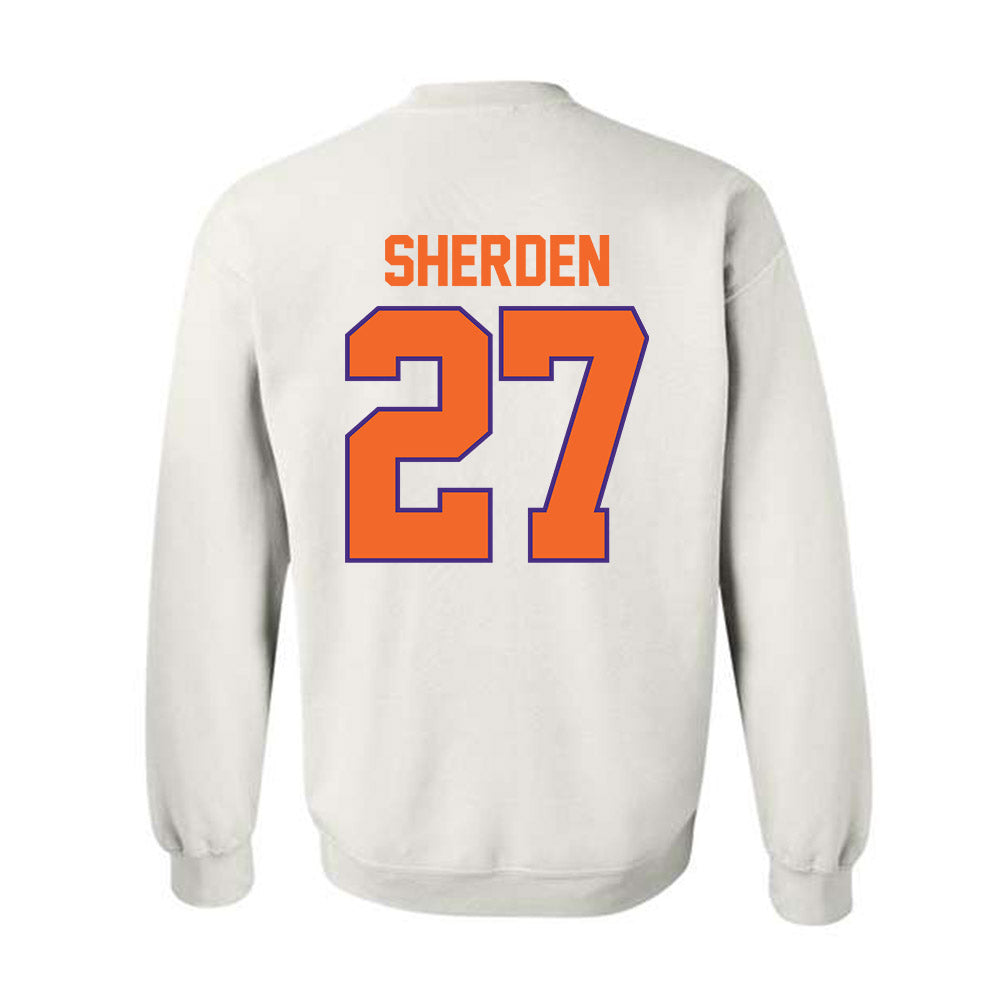 Clemson - NCAA Women's Soccer : Erin Sherden - Classic Shersey Crewneck Sweatshirt-1