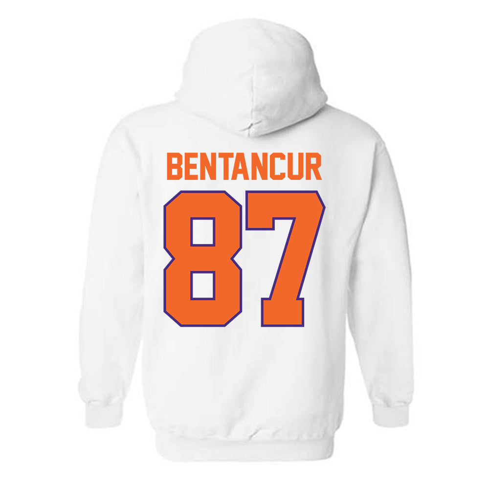 Clemson - NCAA Football : Christian Bentancur - Classic Shersey Hooded Sweatshirt-1