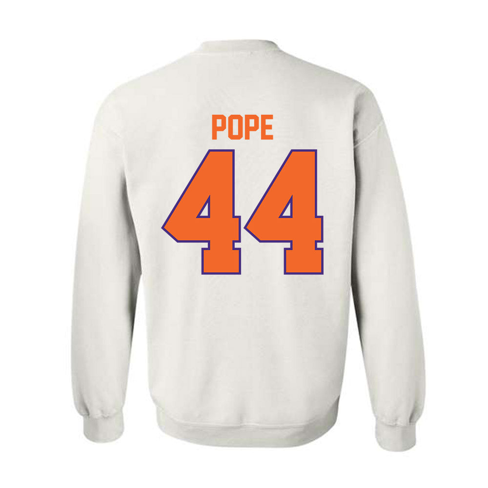Clemson - NCAA Football : Banks Pope - Classic Shersey Crewneck Sweatshirt-1