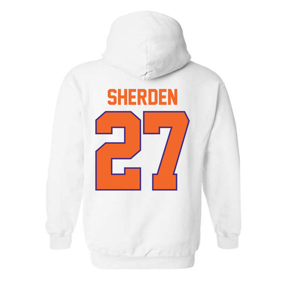 Clemson - NCAA Women's Soccer : Erin Sherden - Classic Shersey Hooded Sweatshirt-1