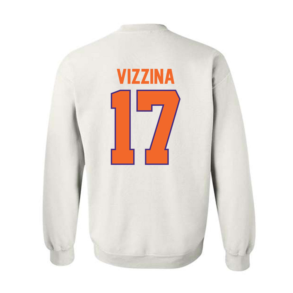Clemson - NCAA Football : Christopher Vizzina - Classic Shersey Crewneck Sweatshirt-1