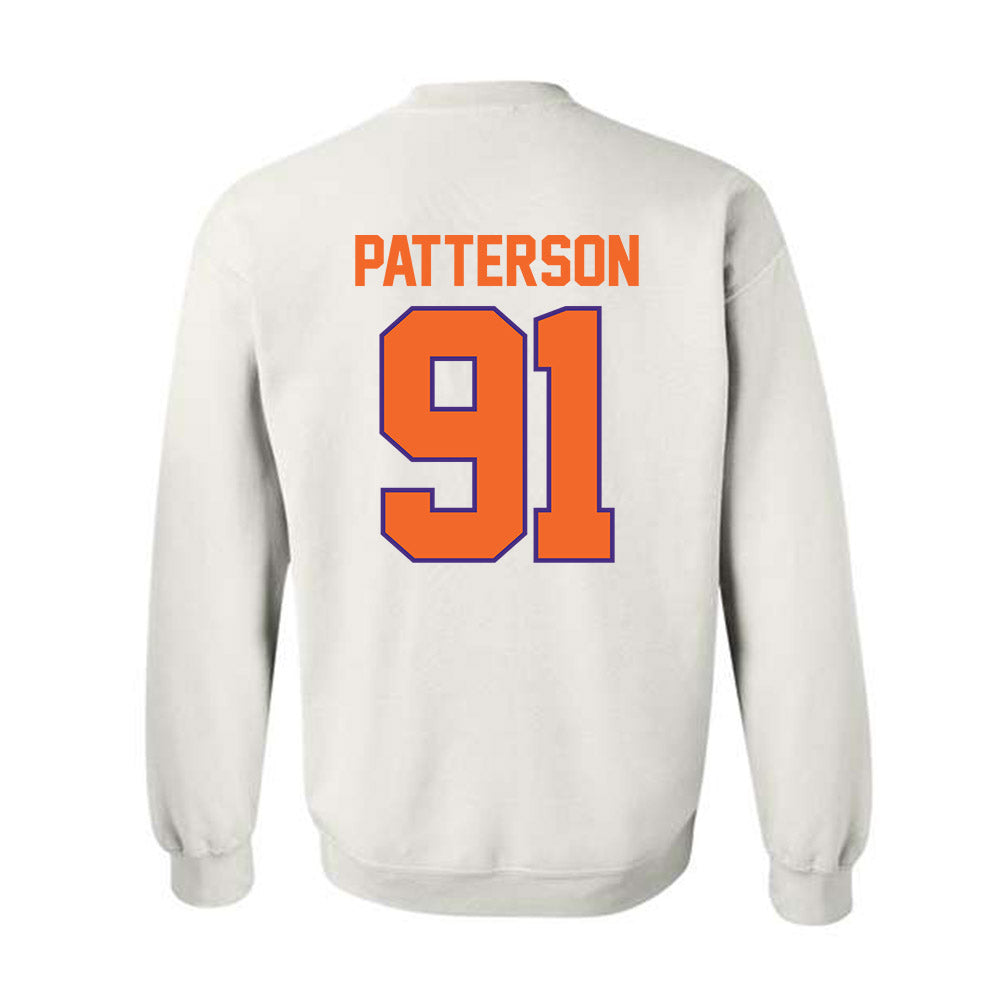 Clemson - NCAA Football : Zaire Patterson - Classic Shersey Crewneck Sweatshirt