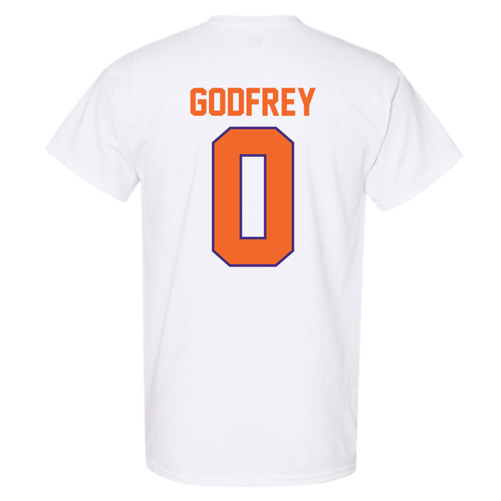 Clemson - NCAA Men's Basketball : RJ Godfrey - Classic Shersey T-Shirt-1