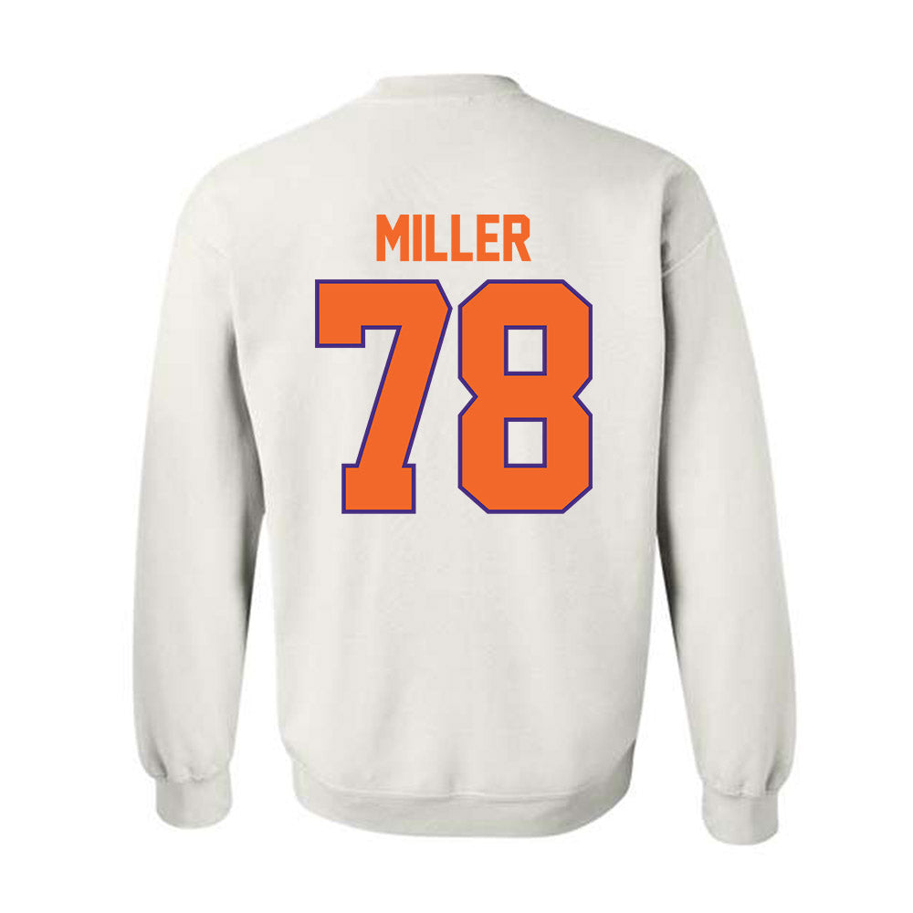 Clemson - NCAA Football : Blake Miller - Classic Shersey Crewneck Sweatshirt-1