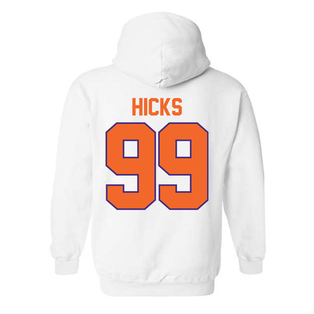 Clemson - NCAA Softball : Corri Hicks - Classic Shersey Hooded Sweatshirt-1