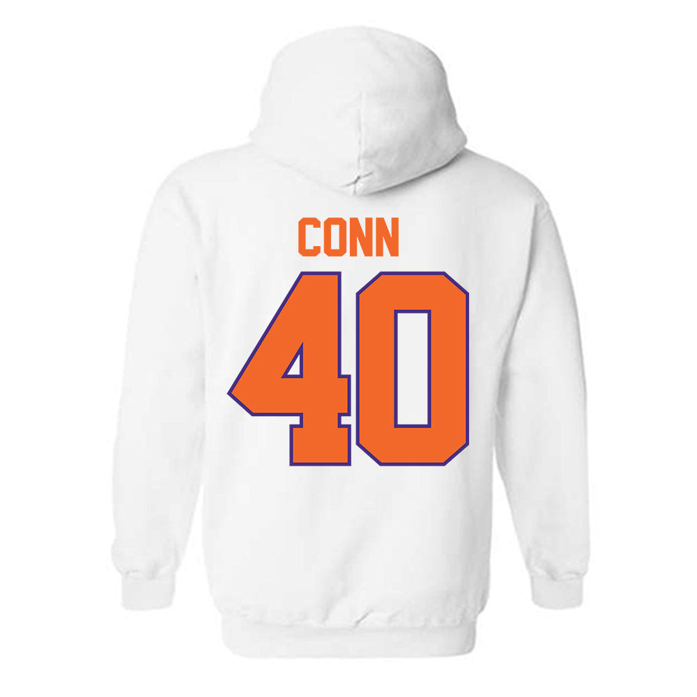 Clemson - NCAA Football : Brodey Conn - Classic Shersey Hooded Sweatshirt-1