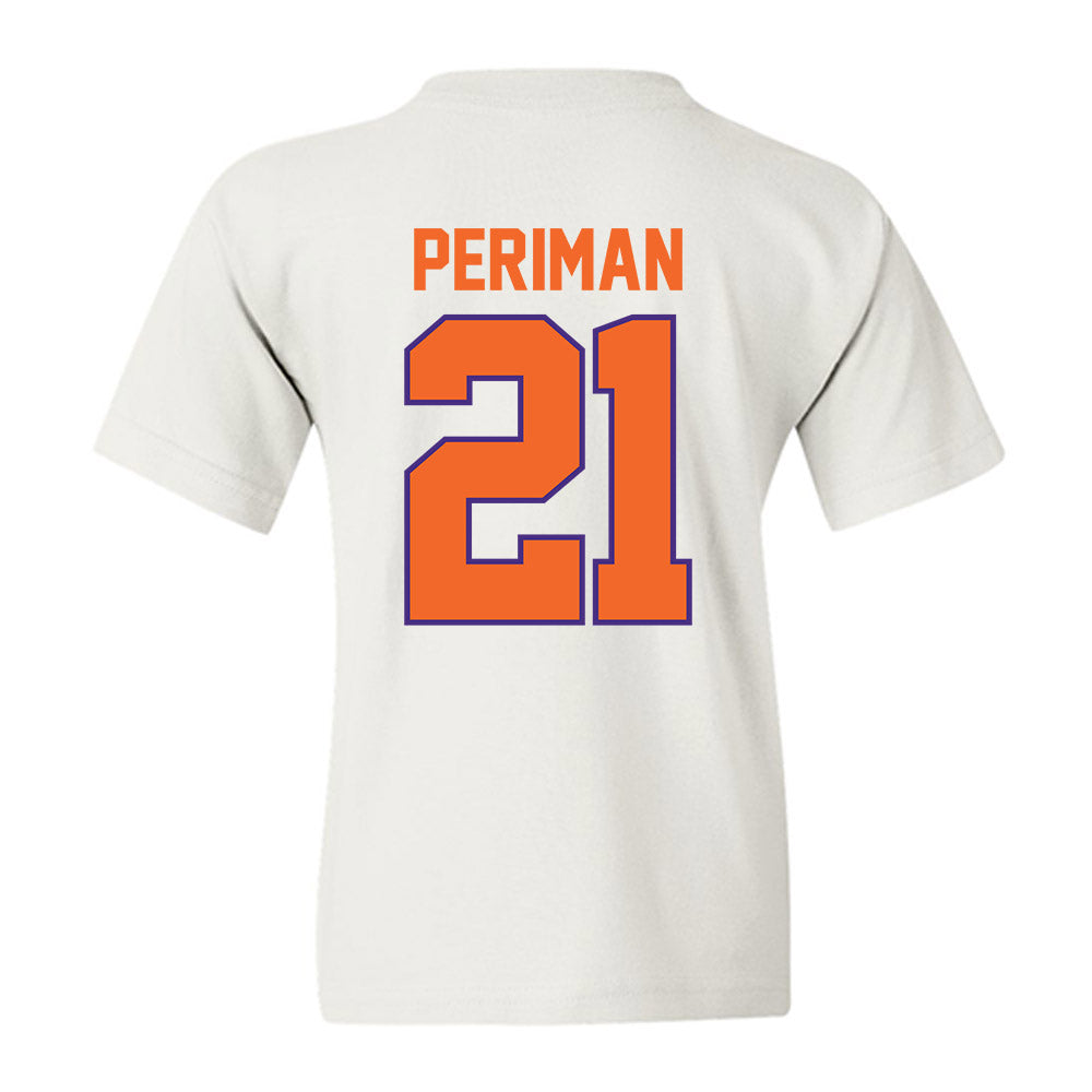 Clemson - NCAA Women's Basketball : Hadley Periman - Classic Shersey Youth T-Shirt-1
