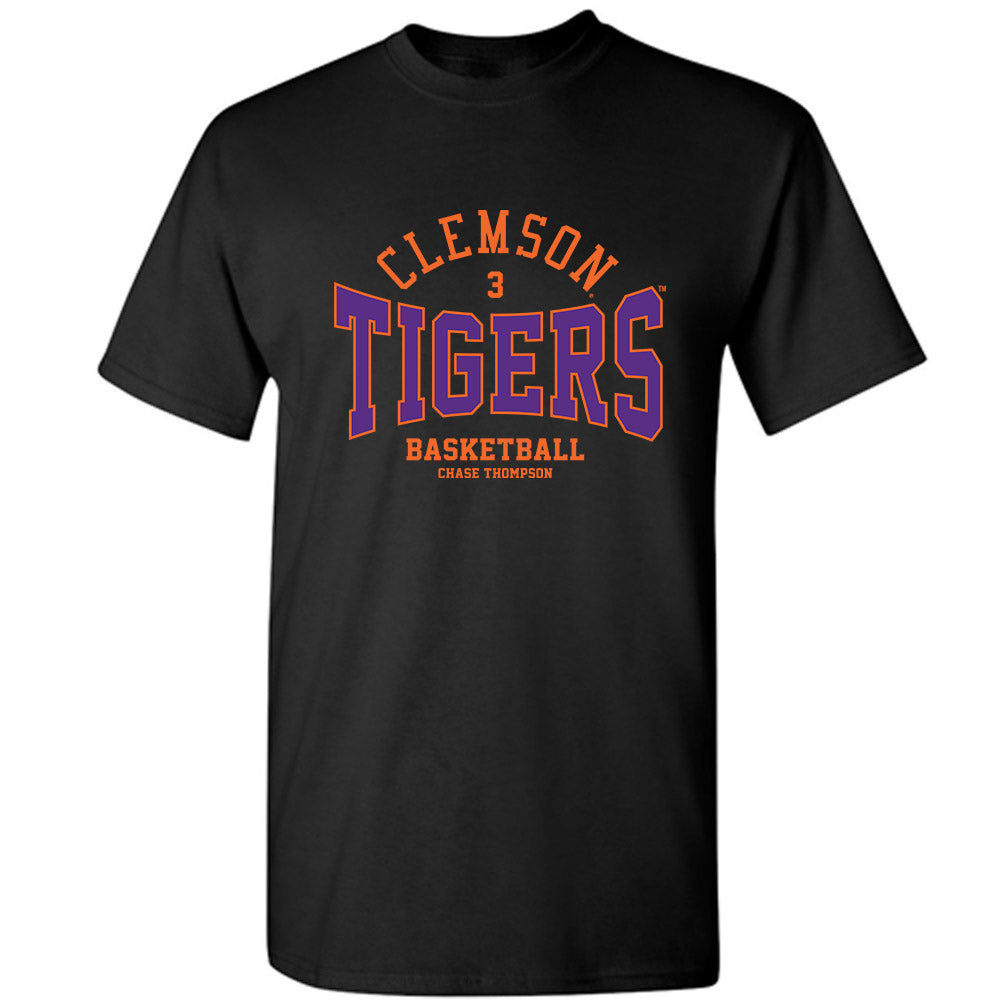 Clemson - NCAA Men's Basketball : Chase Thompson - Classic Fashion Shersey T-Shirt-0