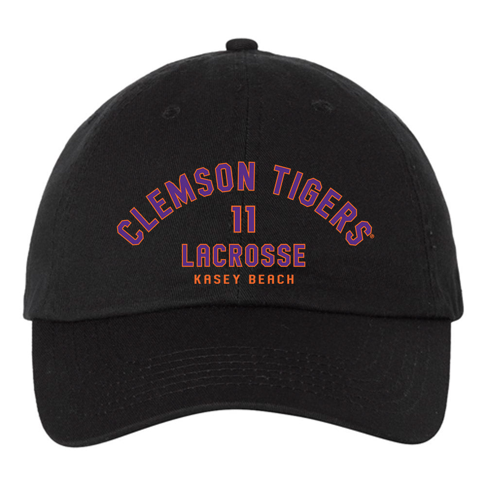 Clemson - NCAA Women's Lacrosse : Kasey Beach - Dad Hat