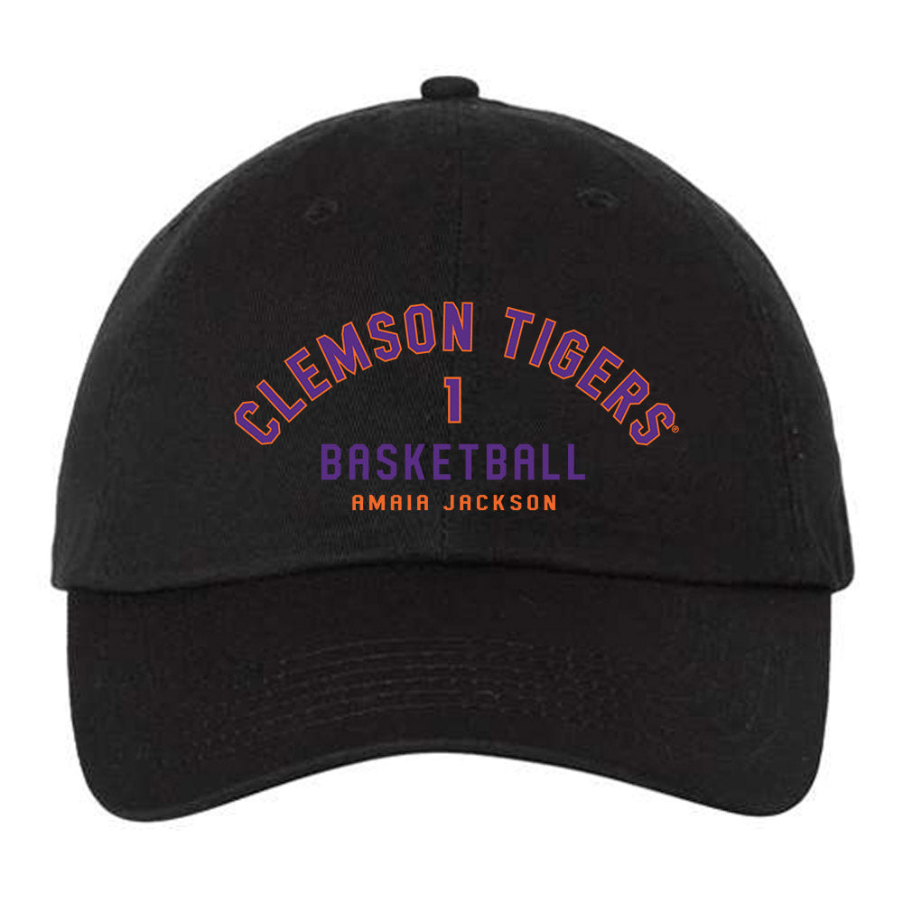 Clemson - NCAA Women's Basketball : Amaia Jackson - Dad Hat-0