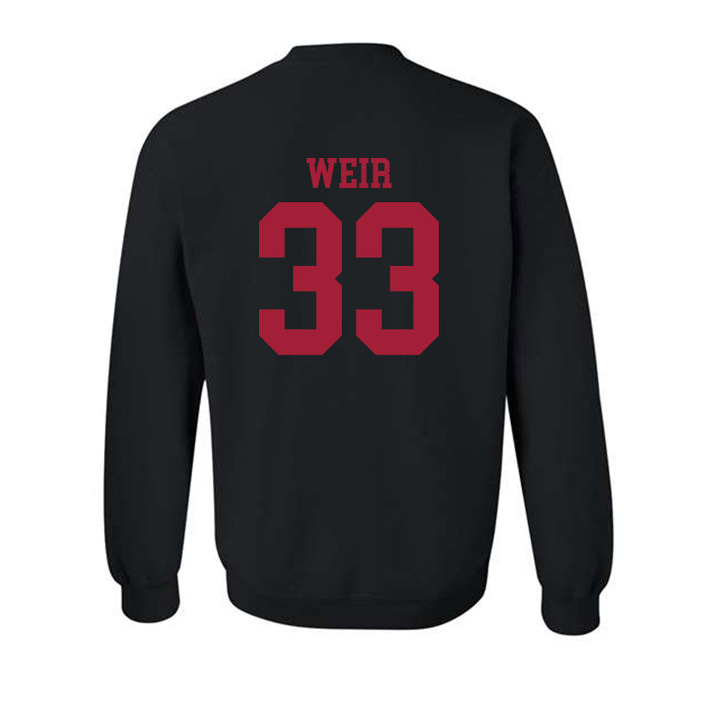 WSU - NCAA Football : Cameron Weir - Classic Shersey Crewneck Sweatshirt-1